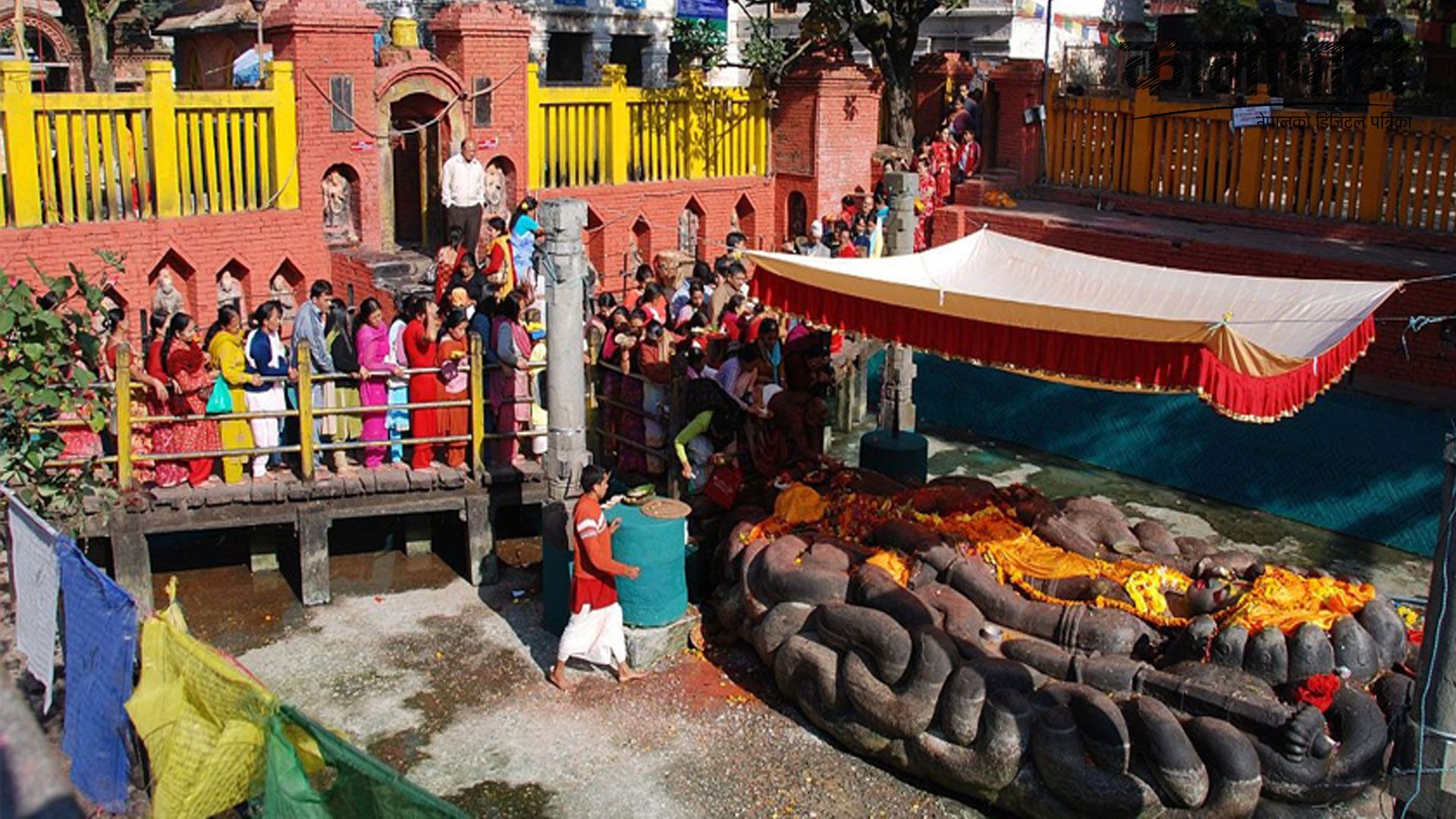 देशभरका नारायण मन्दिरमा तुलसीको विशेष पूजा गरिँदै