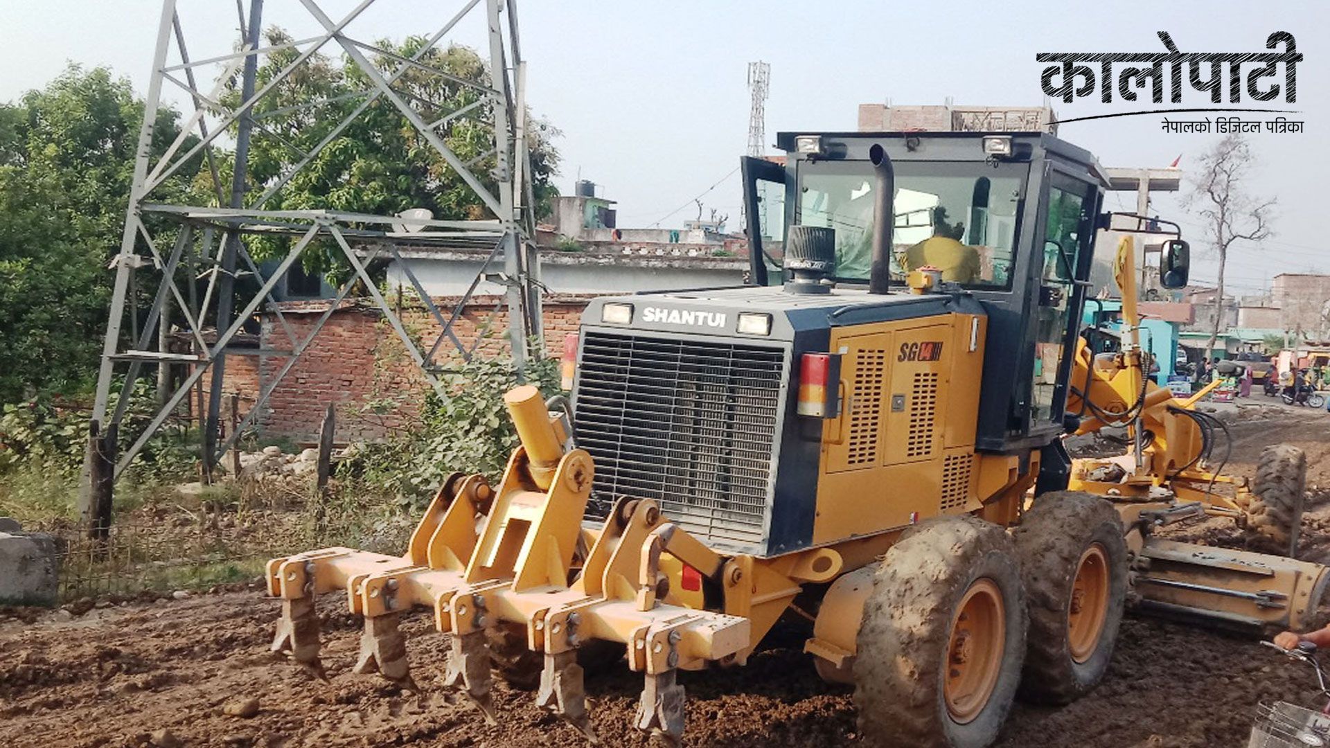 खोला मासेर सडक निर्माणको काम गरिएकोप्रति आपत्ति, बस्ती नै डुबानमा पर्ने भन्दै स्थानीयवासी बने आक्रोशित