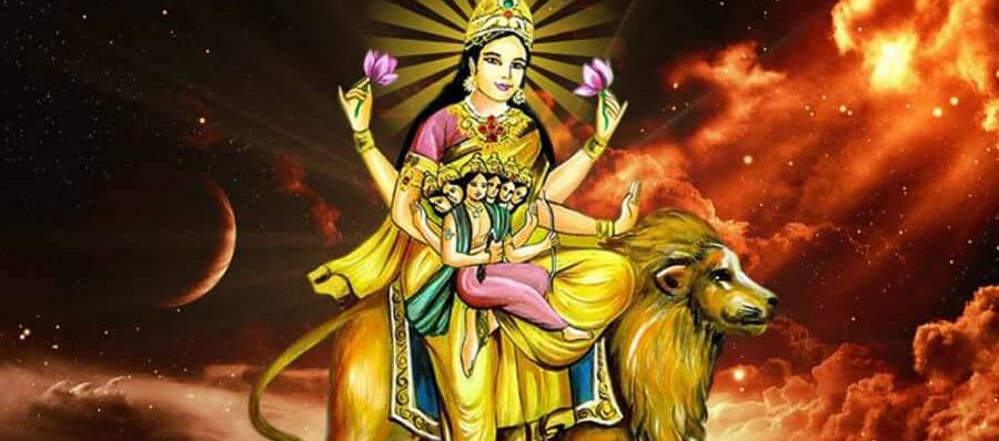 नवरात्रको छैटौँ दिन : विधिपूर्वक गरियो कात्यायनी देवीको पूजा आराधना