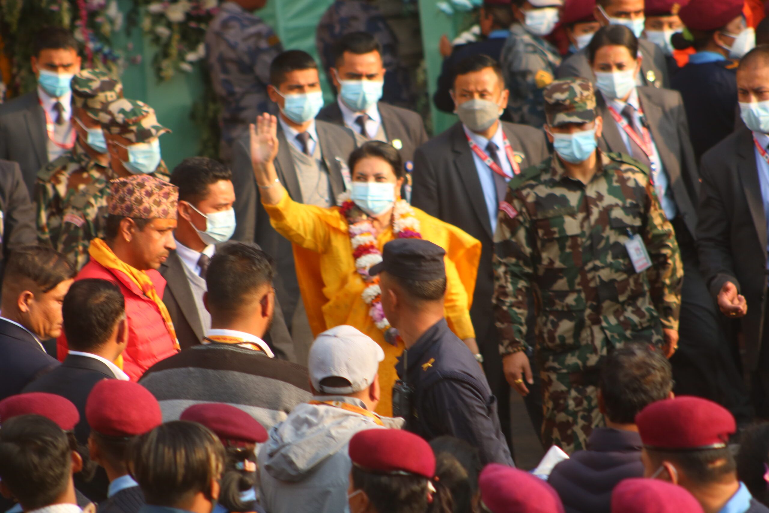 राष्ट्रपतिद्वारा पशुपतिनाथ मन्दिरमा पूजा आराधना