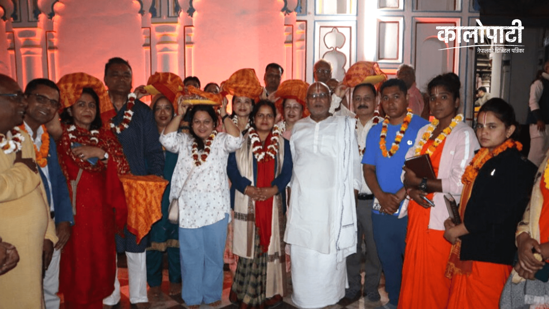 जनकपुरको धार्मिक पर्यटन प्रवर्द्धन गर्न होटेल व्यवसायी अयोध्या प्रस्थान